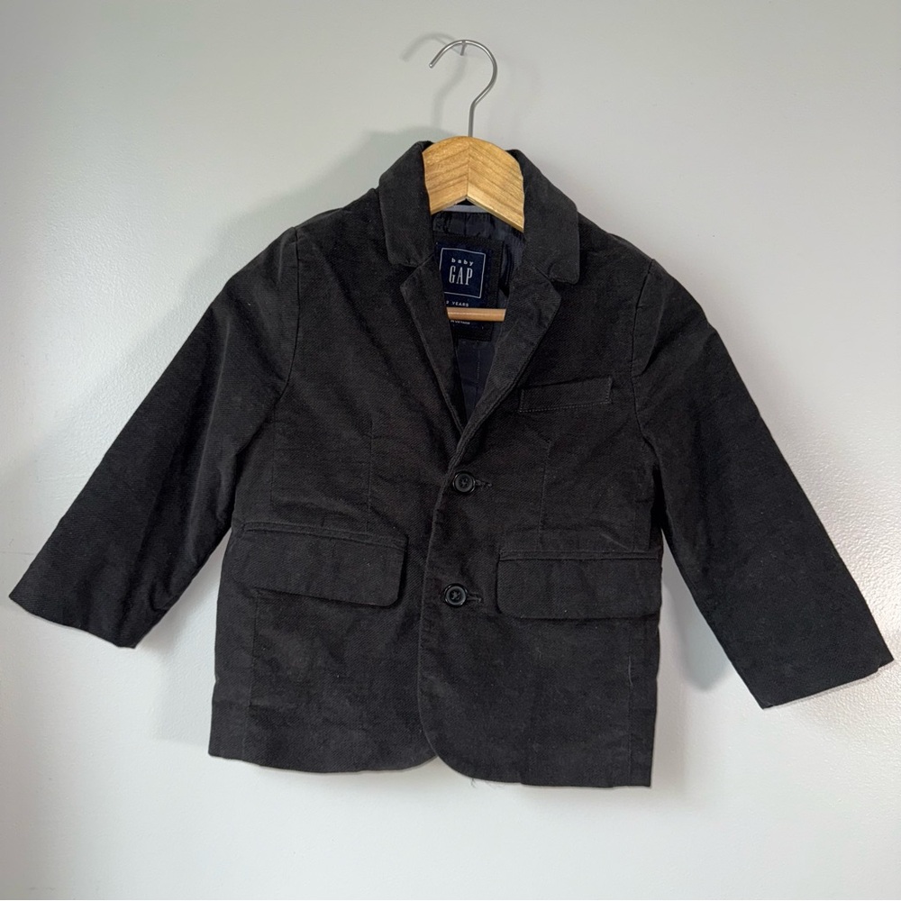 GAP Kids Charcoal Blazer